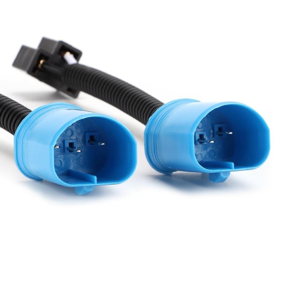 2PCS Electrical Connector Adapter for Harness 9007 H2 Headlight 12V‑24V Outdoors