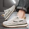 Mode 2025 Neue Sommer Herren Mesh Atmungsaktiv Lässige Sportschuhe Outdoor Walking Modetrend Bequeme Dicksohlige Klobige Sneaker