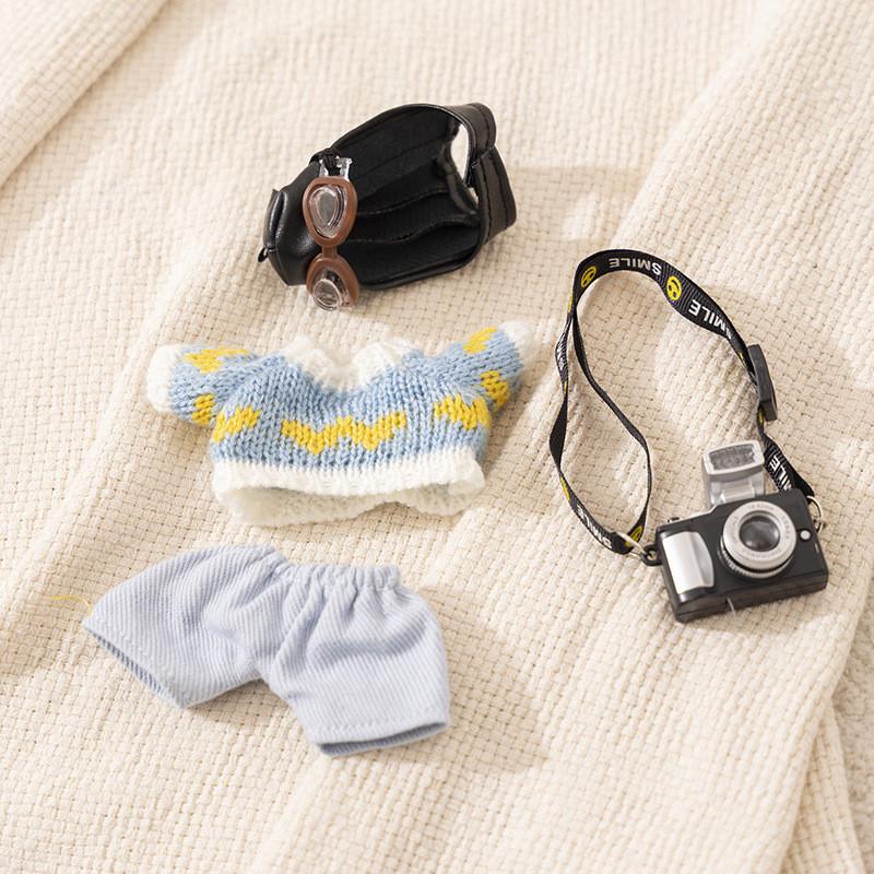 Stuffed 15cm Delightful Dog Doll With Camera In Stylish Sleepwear Ideal For All Ages