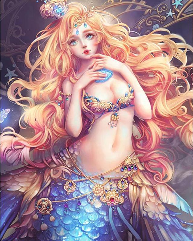 

5D DIY Алмазная картина «Эльфы и ангелы», полная квадратная круглая дрель, Алмазная вышивка, изображение животного из горного хрусталя, подарок ручной работы Full Square 20X30CM коричневый