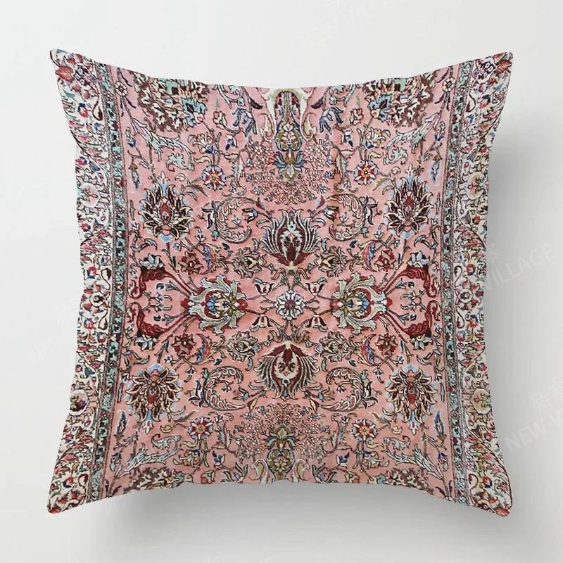 Home Decor Exotic Patterned Decorative Cushion Covers Pattern Cushion Cover Suitable for Sofa Bedroom Car Pillow Cover