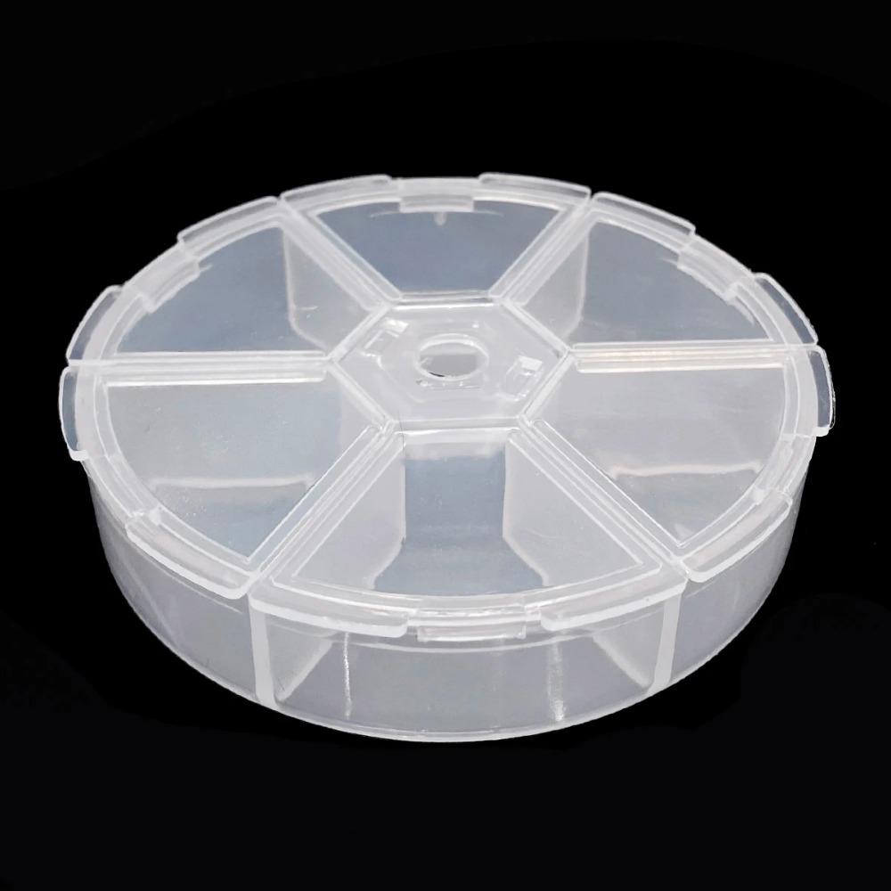 1Pc 6/8/10 Grid Plastic Pill Medicine Box Holder Storage Organizer Container Case Portable Waterproof Small Medicine Packing 040