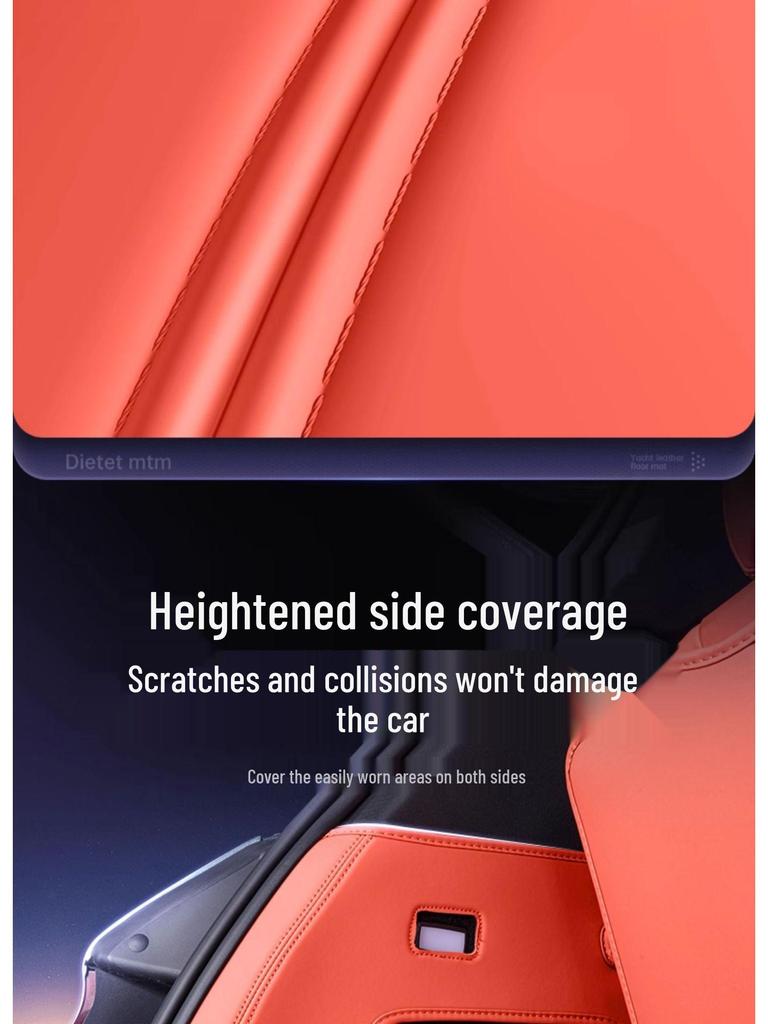 BYD Tang L 2025 Trunk Mat for EV/DM-i/DM-p - Full Coverage Tail Box Mat