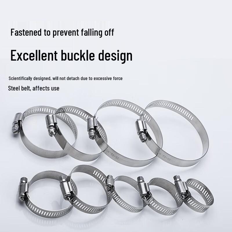 Jinglan 304 Stainless Steel American Style Hose Clamp