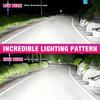 Car LED Headlight Bulbs H7 Imported 3570 CSP 6000k White Internal Driver Replacement Light Bulbs 9005/9006/H11