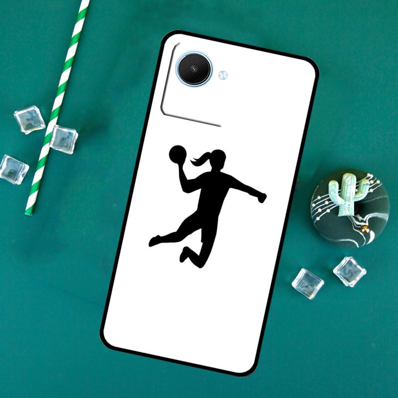 Handball Sport Für Realme C71 C75 C55 C53 C67 C61 C33 C63 C51 10 11 12 13 14 Pro Plus C65 GT7 15 Pro Hülle