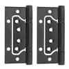 304 Stainless Steel Door Hinge Concealed Butt Hinge Black Furniture Hardware Cabinet Accessories