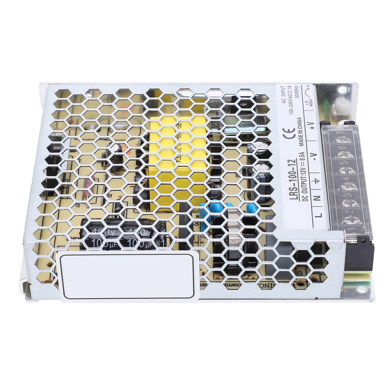 

BERM Switching Power Supply LED Transformer Driver Electronic Accessories 100W 85~264VACLRS10012