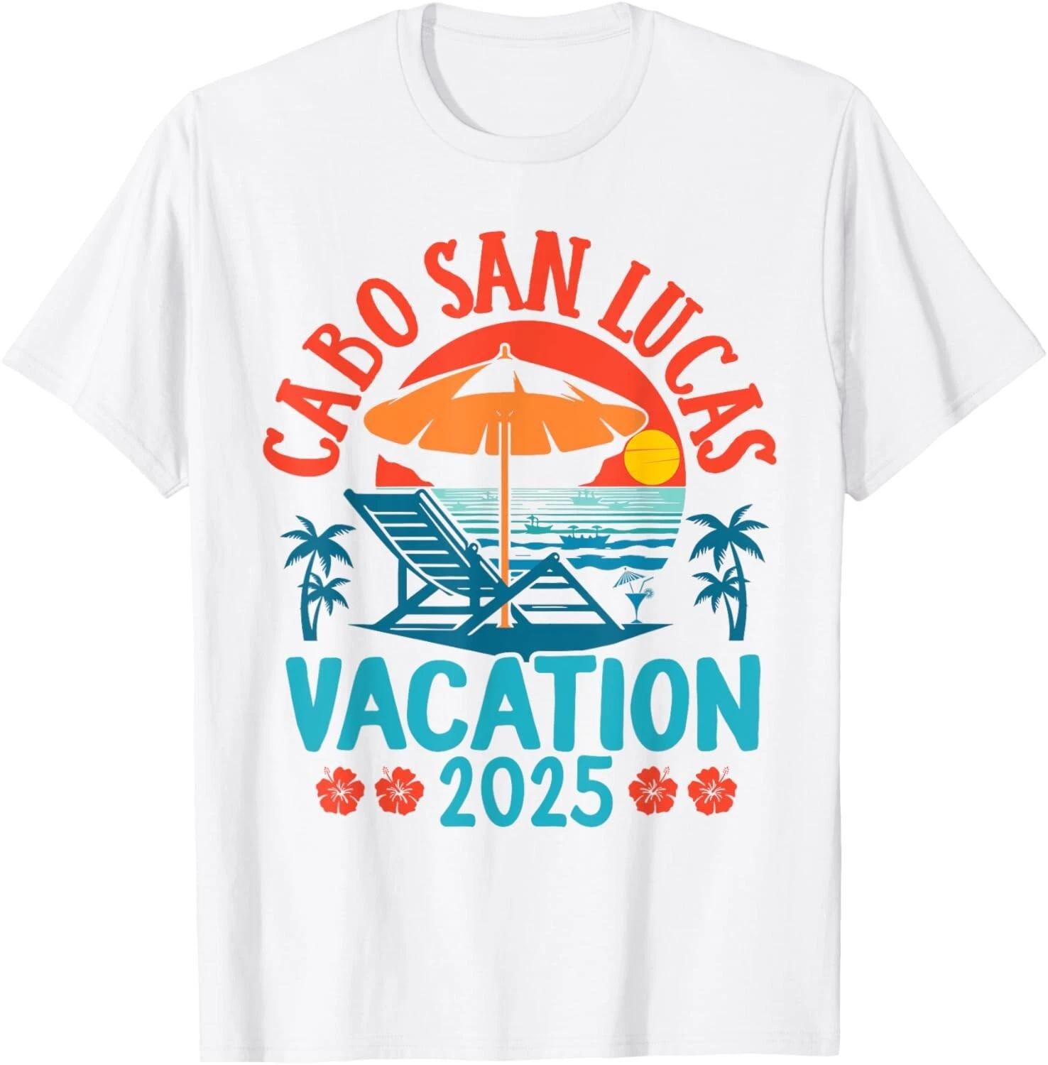 Cabo San Lucas Mexico Vacation 2025 Souvenir Matching Family Gift Unisex T-Shirt S