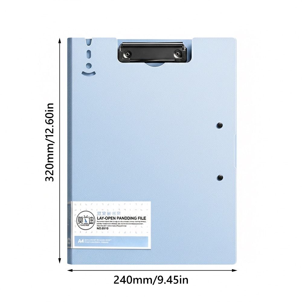 Double Clips Clipboard Multi-functional Memo Clip Board New A4 File Folder  Students