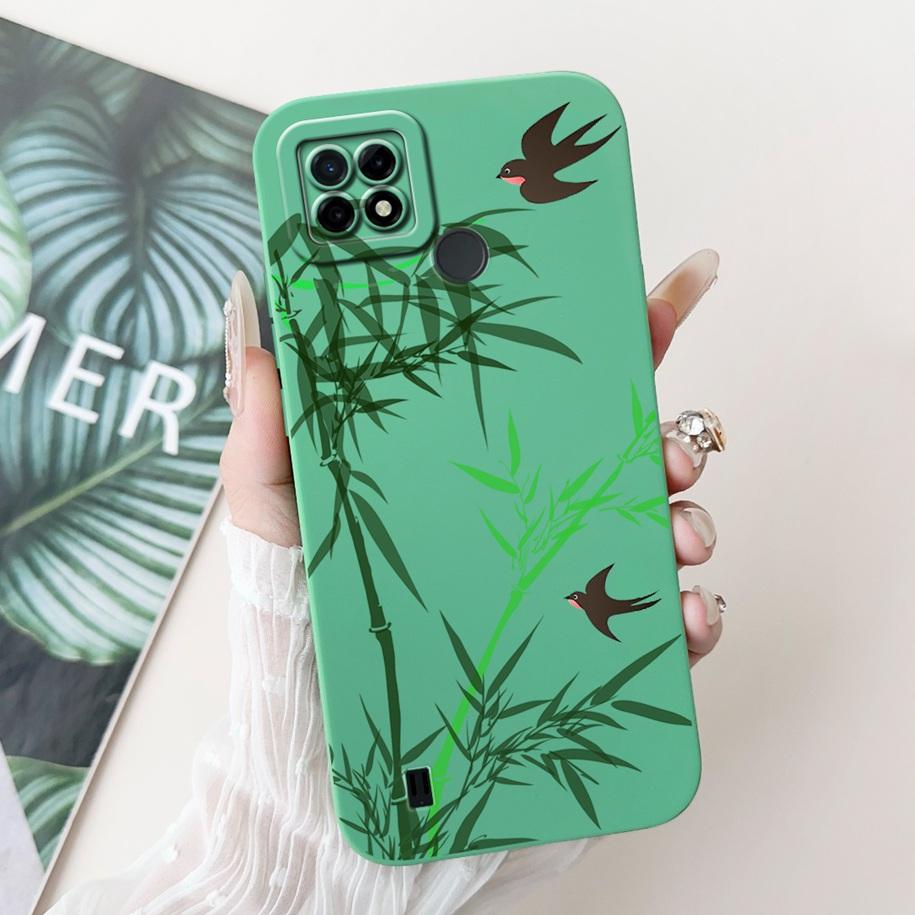 For Realme C21 RMX3201 Case Realme C25 Cover Popular Sunflower Soft Silicone Phone Case For Realme C25S C25Y C21Y C 21 C 25 Capa