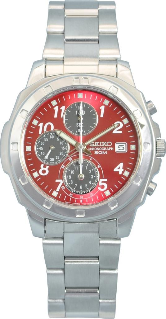 SEIKO Imported from [Seiko Import] Wristwatch, Overseas, Red, SND495P, Men's