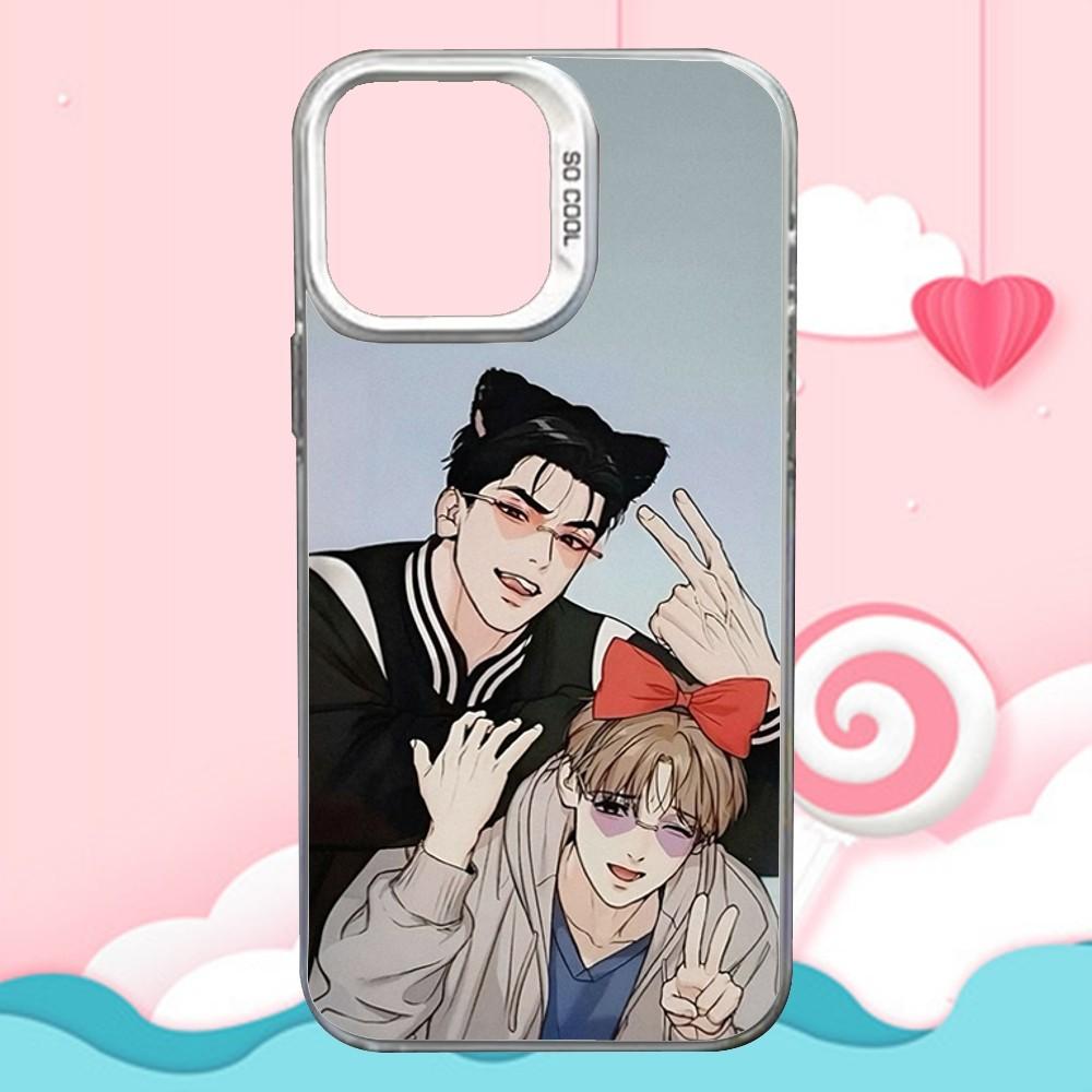 Comics J-Joo Jaekyung Phone Case For iPhone 16,15,14,13,12,11,Mini,Pro,SE,MAX White Matte Shockproof Cover