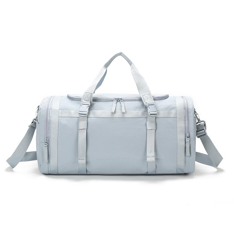 Duffel Bag Sports Fitness Bag Large Capacity Multifunctional Separation Shoes Bags Dry Wet Separation Waterproof Shoulder Bag