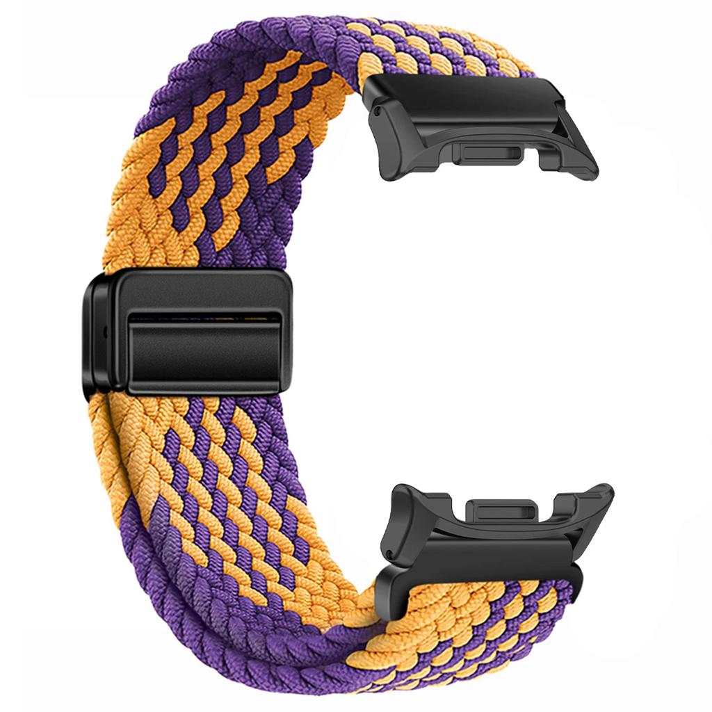 1 st Magnetiskt armband för Samsung Galaxy Watch 8 Band 40/44mm Sport Flätat Loop för Galaxy Watch 8 Classic/Ultra 2025 Band