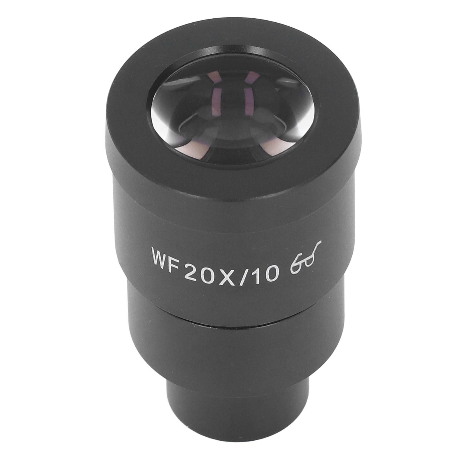 

Microscope Lens WF20X Eyepiece High Eye Point Wide Field 30mm Interface for Stereo