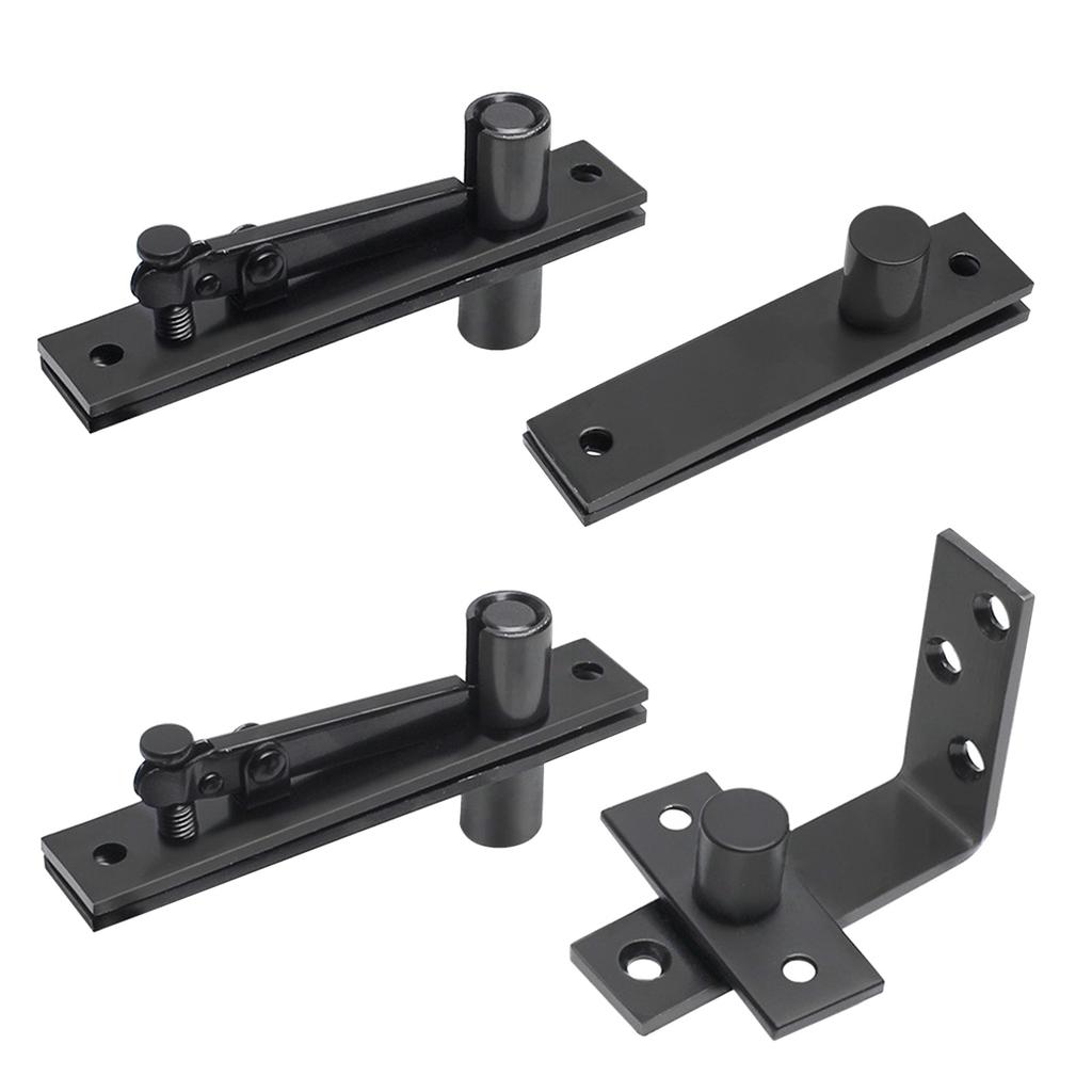 2 Stück 360/90 Grad Drehwelle Holztürscharnier Schwerlast Drehlagerscharnier Edelstahltürscharnier für Geheimtür