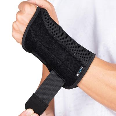 Nithra Wrist Support Wrist Fixed Wrist Protection Housework Childcare Postpartum Sleeping Chiropractic Sports Large Size Mesh Fingerless Men Women