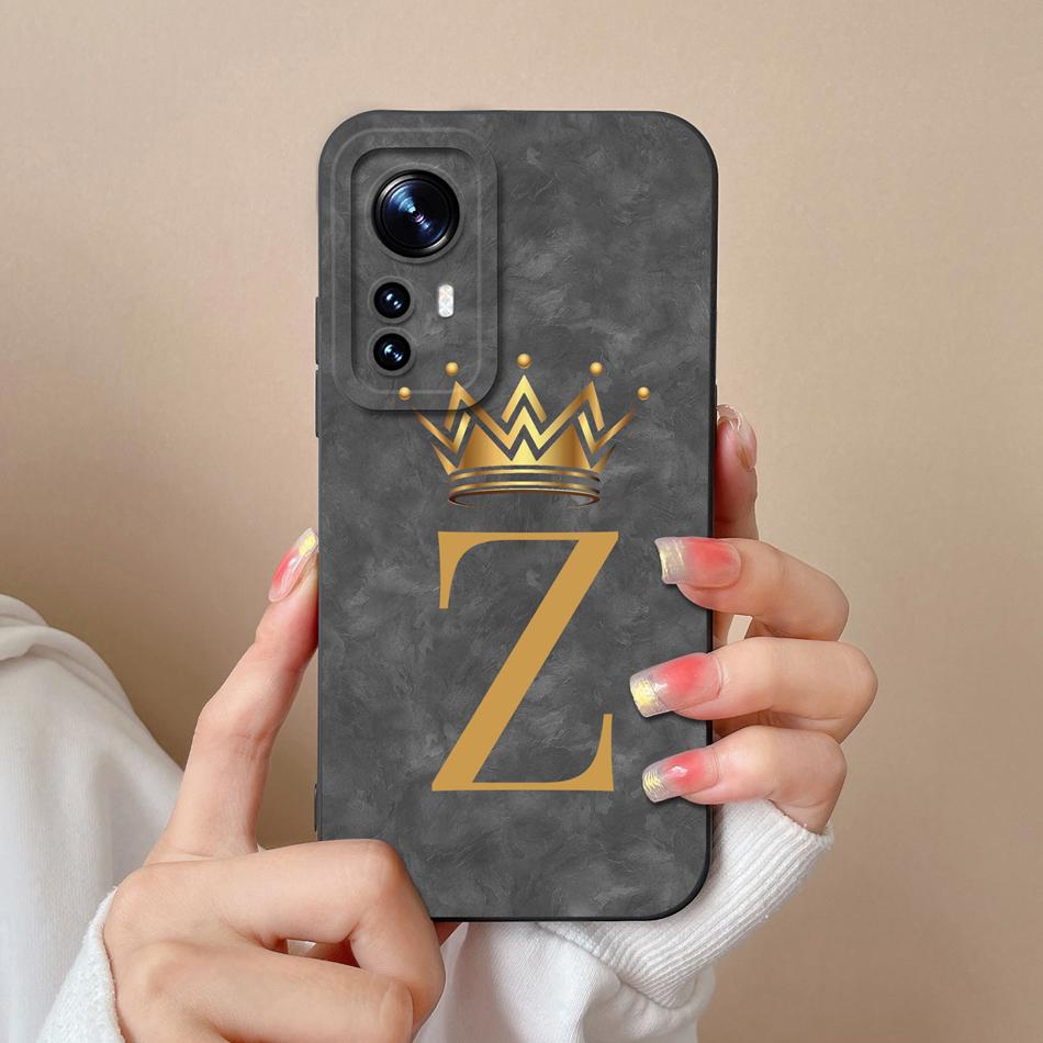 For Xiaomi 12 Pro Ultra 12 Lite 12X Phone Case Fashion Letters High Quality Bumper For Xiaomi12 Soft Liquid Silicone Funda Capa