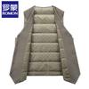 Men's V-Neck Goose Down Business Casual Vest