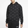 Nike All Over Swoosh Logo Hoodie CJ8907-010