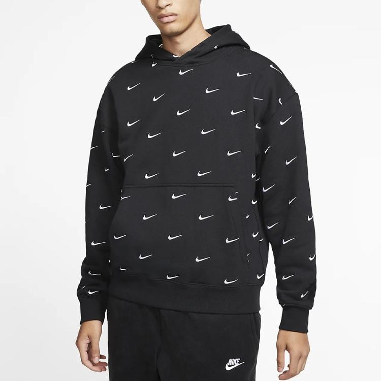 Nike All Over Swoosh Logo Hoodie CJ8907-010
