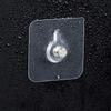 10Pcs Transparent Adhesive Wall Hook Plastic Non Trace Stickers Wall Screws Hanging Nails  Cabinet
