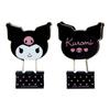 Sanrio Kuromi Double Clip Face-Shaped