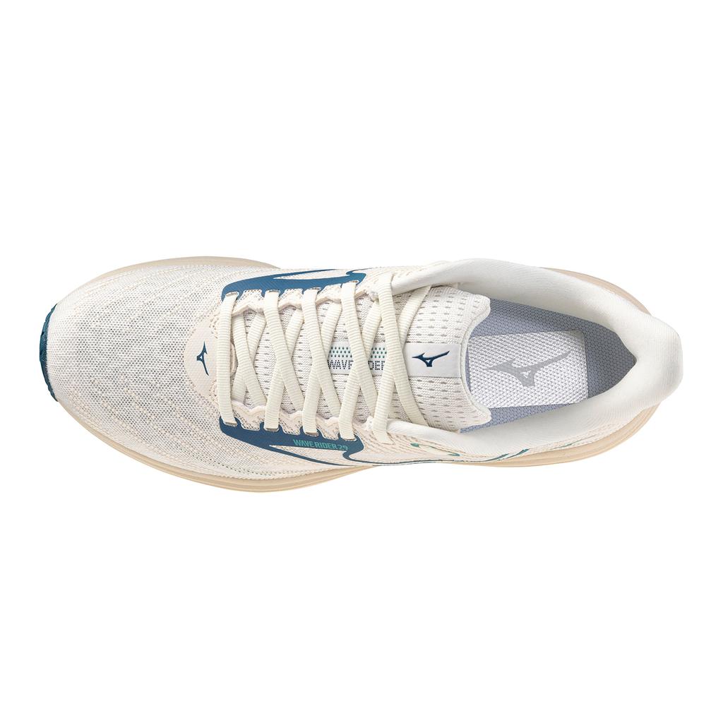Mizuno Wave Rider 29 Comfortable Low-Top Running Shoes Unisex Sneakers White J1GC250582