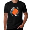 Pisces Tshirt Simple Solid Color Crew Neck Tee