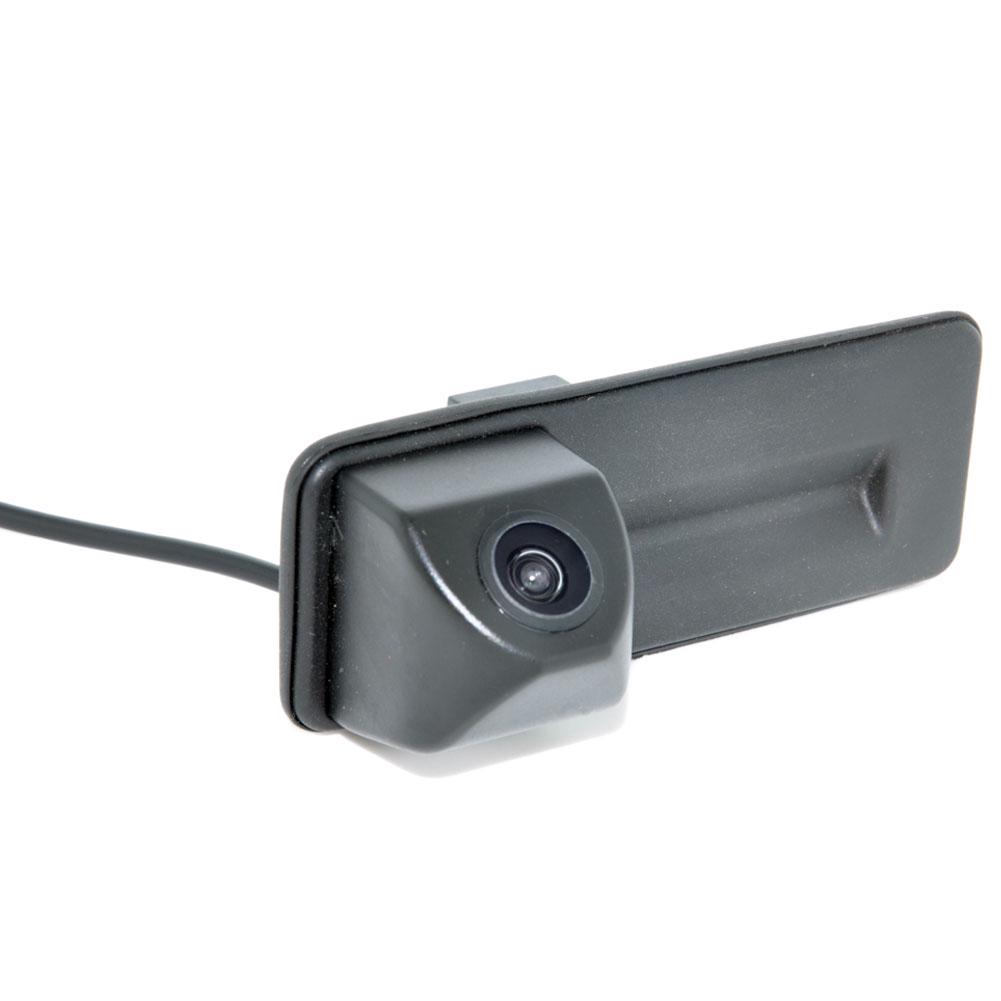 CCD Car Trunk Handle Reverse Parking Rear View Camera for A1 Skoda Roomster Fabia Octavia
