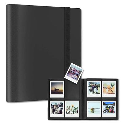 BOLSO Instax Album Polaroid Large Slim Instax Book 160 Case, Storage, Capacity, Stylish, File, (Black, Sheets)