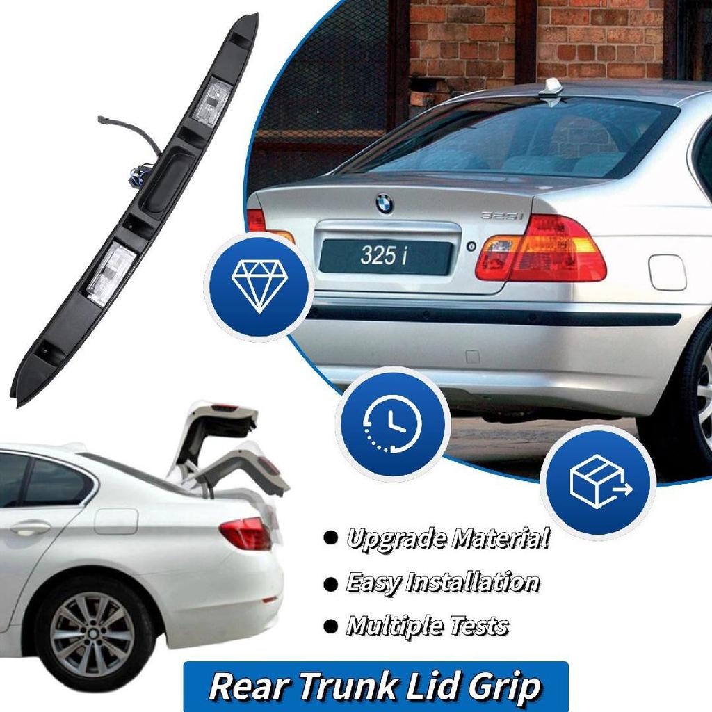 51137171699: Kompatibler Heckklappen- und Kofferraumschalter für BMW E46 325i, 328i, 320i.