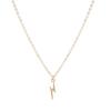 Stainless Steel Necklace Hot Lightning Necklaces for Women Protection Pendants for Girlfriend Gifts Jewelry