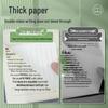 Office Student Notebook with Buckle - Paperback Diary for Homework