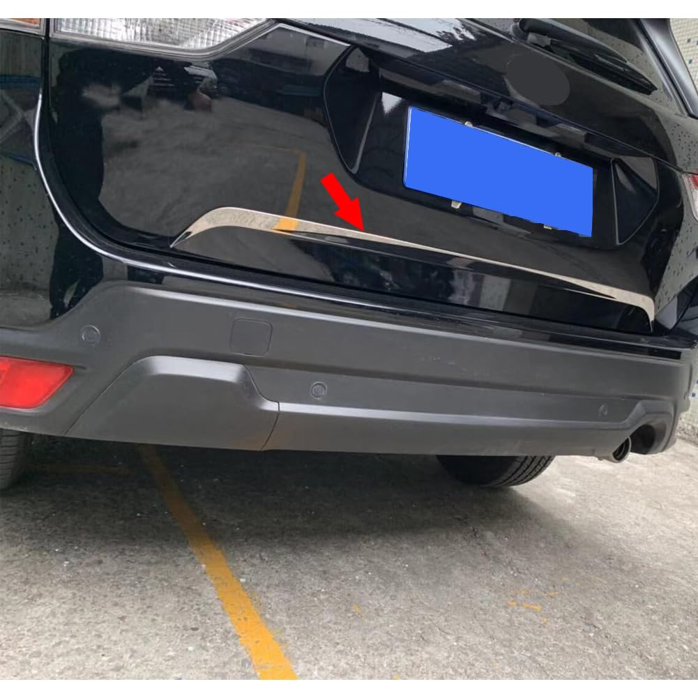 RUIQ Subaru New Forester SK Series Exterior Stainless Steel Rear Back Door Specially Designed for the Subaru New Forester Garnish,