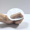 Plastic Paint Tray 3D Printed Finger Palette with Hand Grip Easy To Clean Portable Painting Palette for Kids Artists Watercolor Acrylic Pigment Use