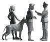 Master Box German 2 Female Crew Officer and Large Dog Set Plastic Model MB35057 1/35 Assistants, Member,