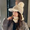 Fashion Cycling Cold Hat Knitted Wool Hat Cap Autumn and Winter Outdoor Thickened Warm Ear Protector