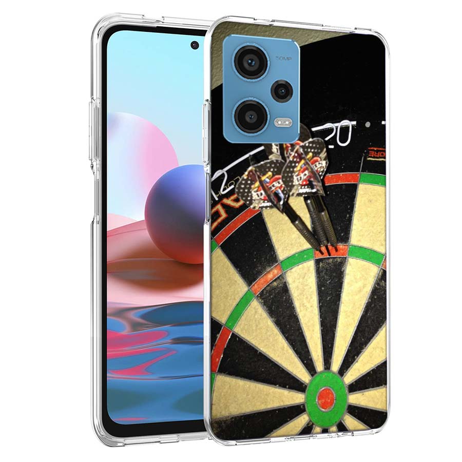 

Darts Aesthetics Wire Target Phone Case For Redmi Note 13 12 14 15 Pro Plus 13R 11 11T 11E 11S 10 Pro 10S 9 9S Cover Cell Clear Redmi Note 10 Pro
