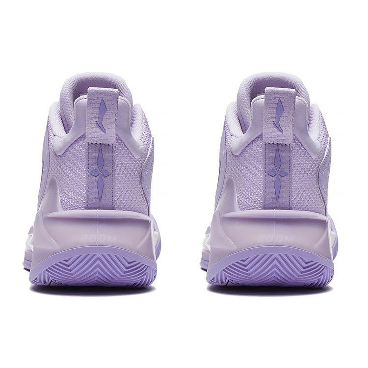 Li Ning Liren 3 Basketball Shoes Men's Mid Top Lilac ABAS089-2
