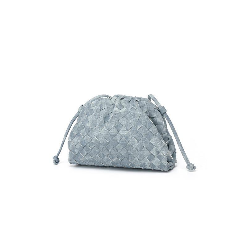 Winter Hand-woven Cloud Bag Trendy Dumpling Bag New Exquisite Fashion One Shoulder Oblique Span Hand Bag