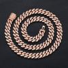 New Design Fine Jewelry Hip Hop Iced Out Moissanite/Zircon Cuban Link Chain Necklaces
