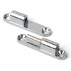 Detachable Hinge Industrial Electrical Box Detachable Cabinet Door Hinge  Zinc Alloy Silver Cupboard 180 Degrees Hinge Furniture