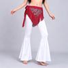 Sequin Fringe Belly Dance Hip Scarf for Eastern, Jazz, and Indian Dance Performances