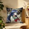 Hot TThe Disastrous Life of Saiki Kied Cushion Cover Versatile DoubleSided Pillow Case Fit for Sofa Bed Car  Daily Decor