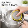 Reusable Double Side Dishwashing Sponge Kitchen Cleaning Pad for Pot Pan Bowl Dish Wash Scrubber Household Tool Set Kit