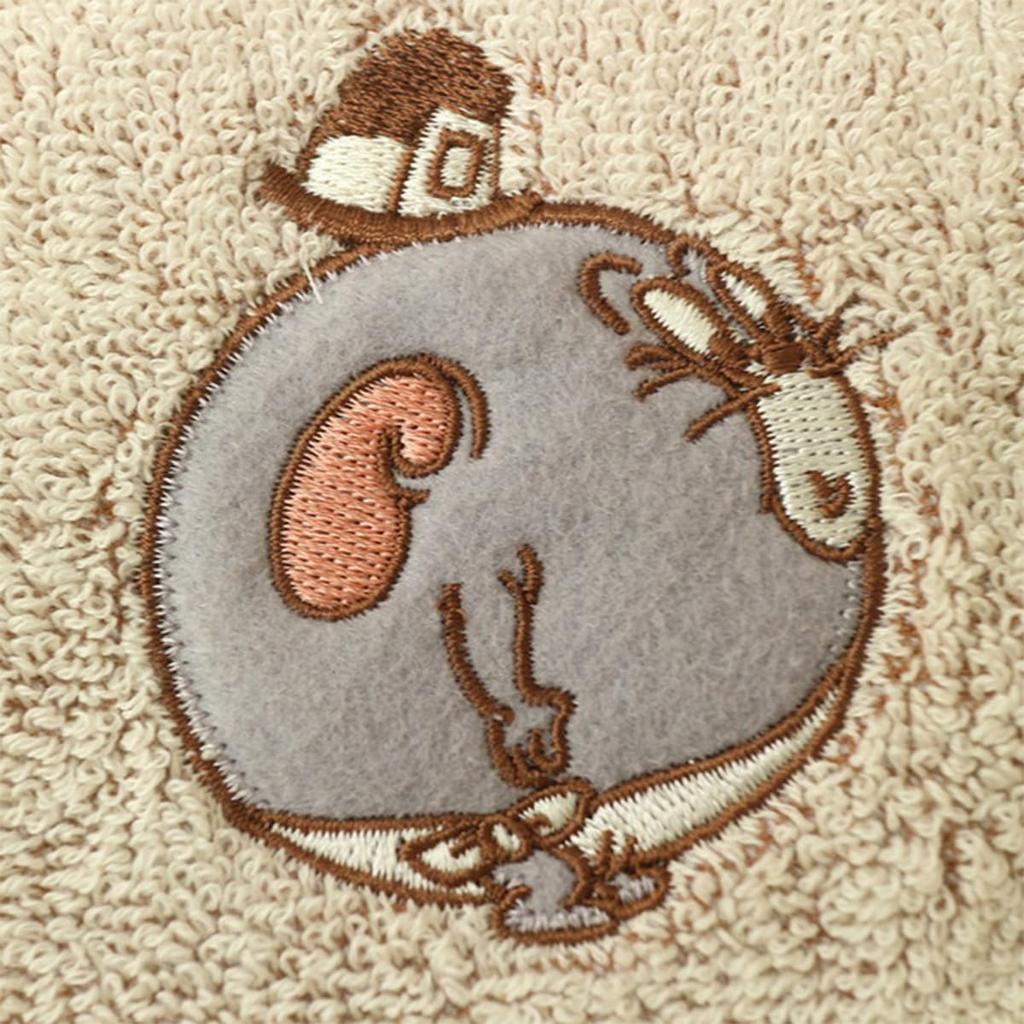 Marushin Carry Tom and Jerry Round Tuffy Compact Character Antibacterial and Odor Available in Two 4105039800 Towel/Hand Towel, Design, Cotton,