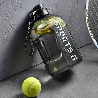 1pc Sports Water Bottle Large Capacity Portable Cup for Gym Cycling Fitness Camping Outdoor Activities for Men