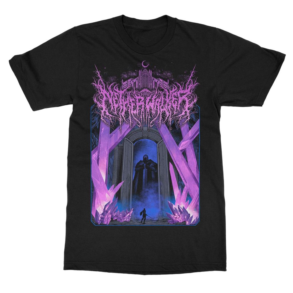Netherwalker Crystal Knight Band TShirt Cotton Graphic Tee Unisex Women Summer Streetwear Top
